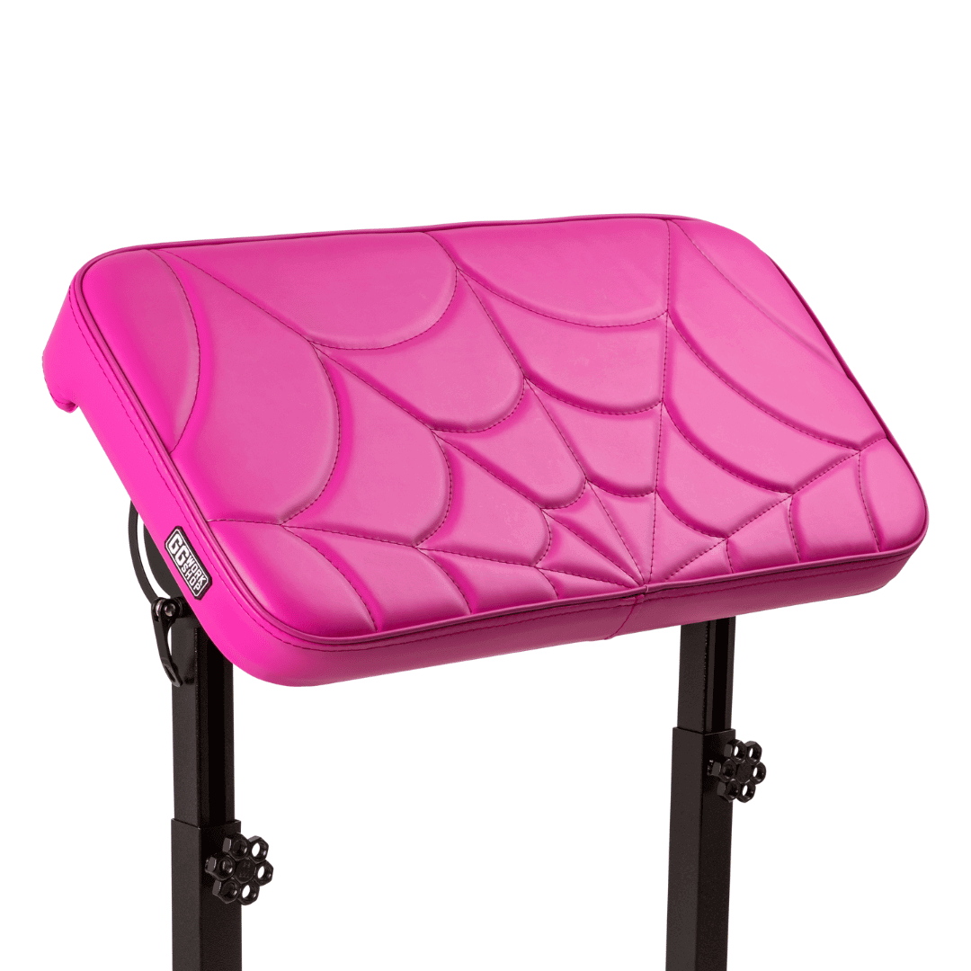 pink vinyl tattoo armrest pillow for clients